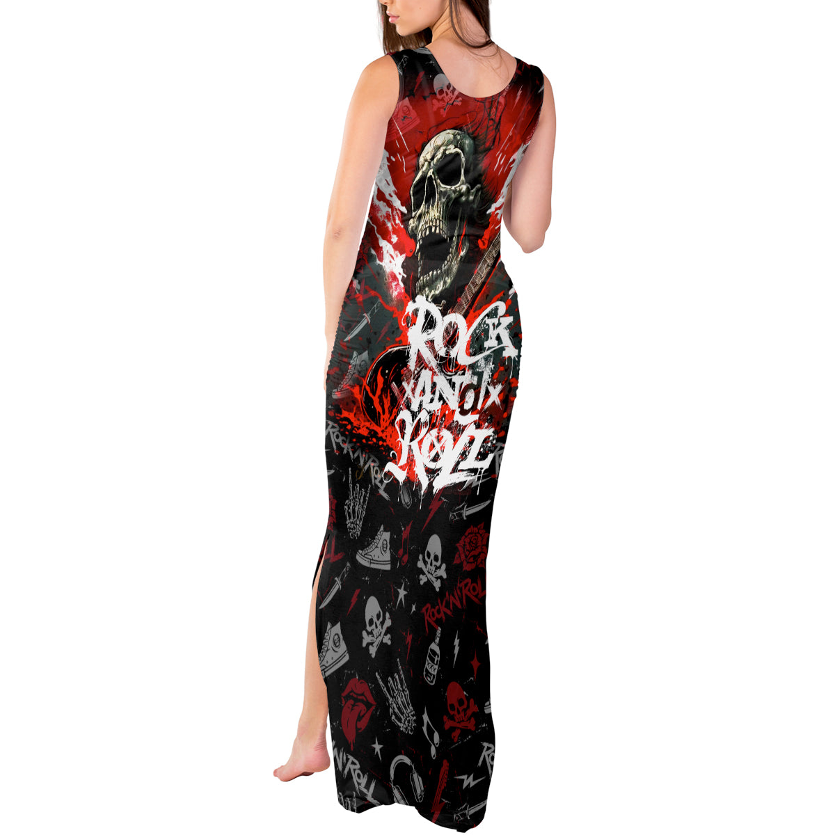 rock-and-roll-skull-forever-tank-maxi-dress