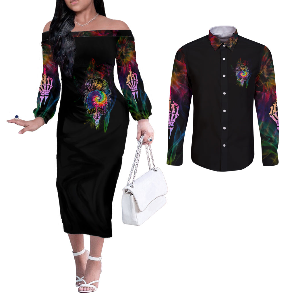 next-time-my-name-comes-out-of-your-mouth-couples-matching-off-the-shoulder-long-sleeve-dress-and-long-sleeve-button-shirts