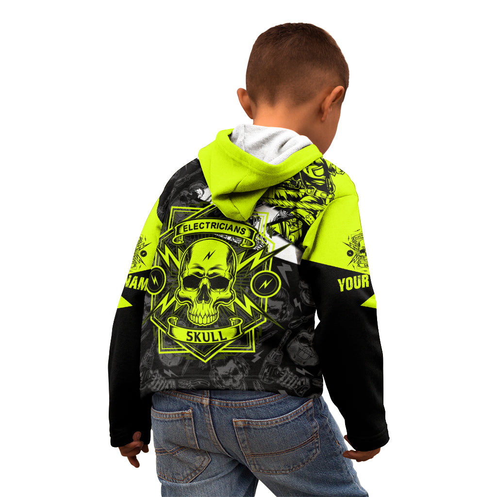 personalised-electricians-skull-kid-hoodie