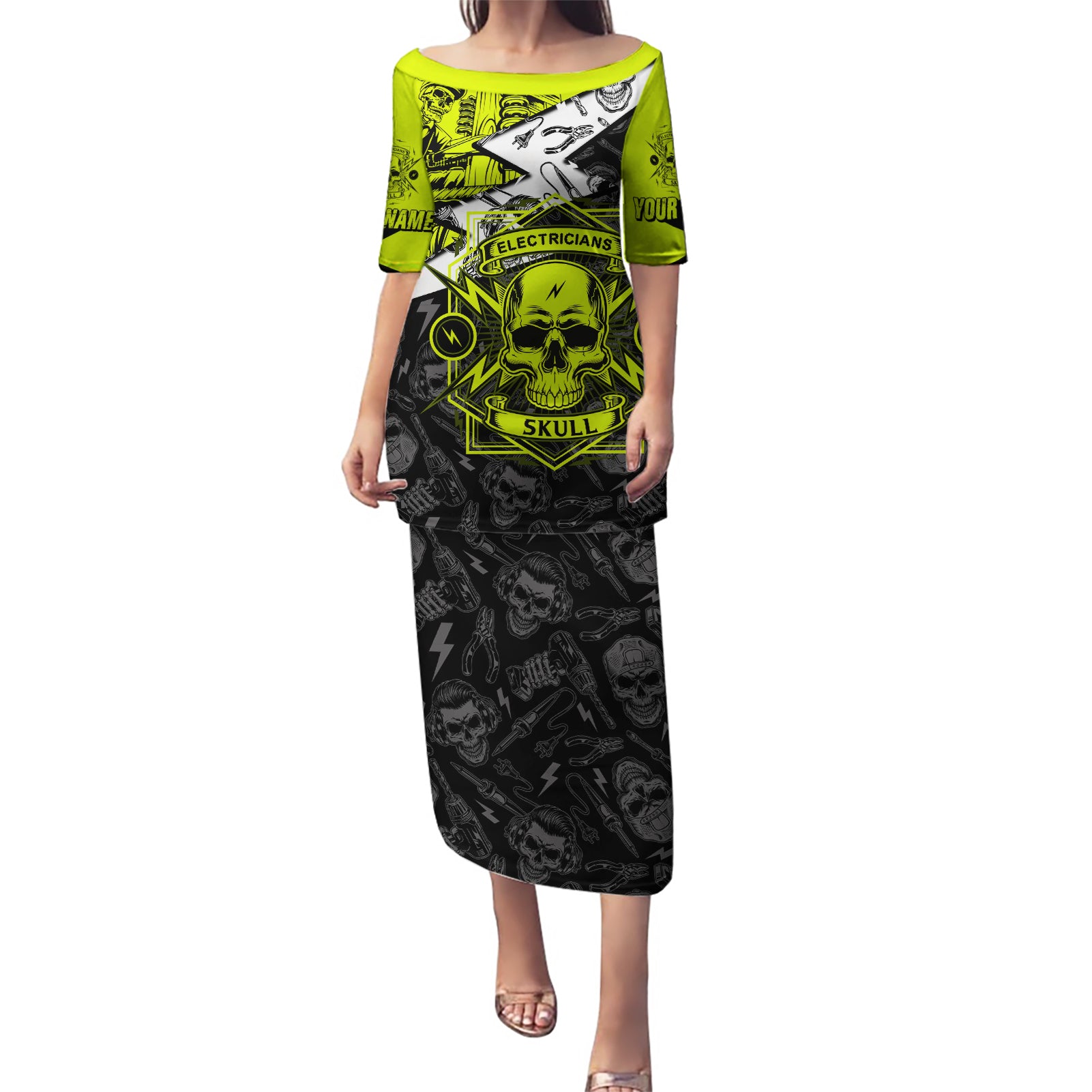 personalised-electricians-skull-puletasi