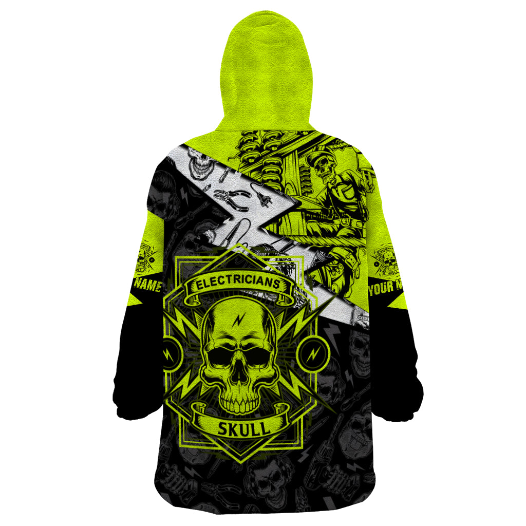personalised-electricians-skull-wearable-blanket-hoodie