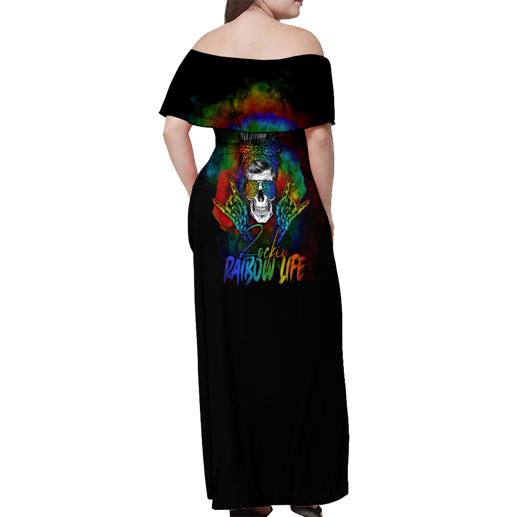lgbt-rockin-the-rainbow-life-skull-off-shoulder-maxi-dress