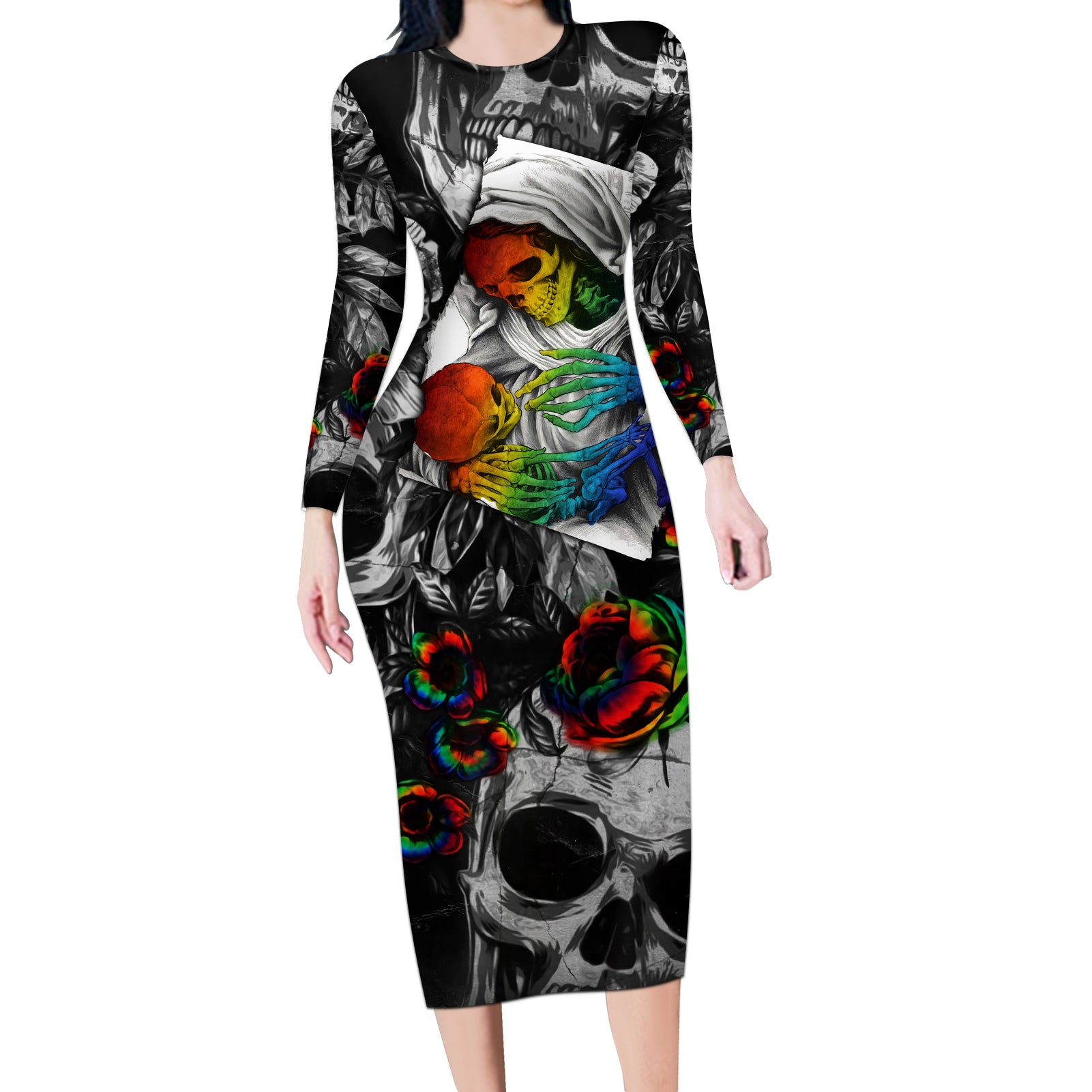 lgbt-long-sleeve-bodycon-dress-lgbt-we-are-born-of-love-love-is-our-mother