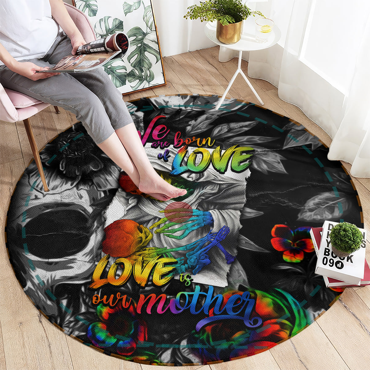 lgbt-round-carpet-lgbt-we-are-born-of-love-love-is-our-mother