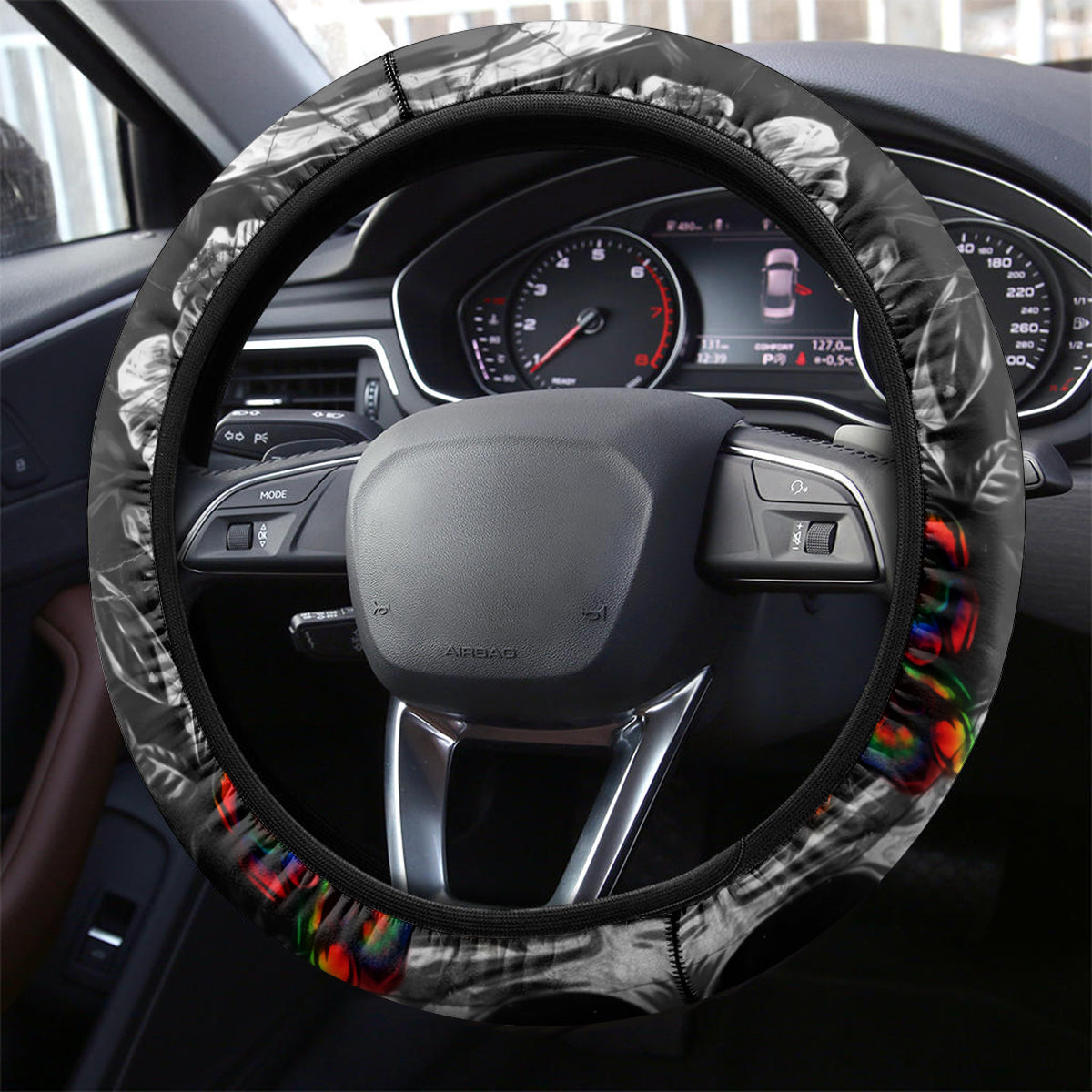 LGBT Steering Wheel Cover Lgbt We Are Born Of Love Love Is Our Mother