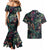 skulls-and-snakes-couples-matching-mermaid-dress-and-hawaiian-shirt