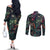 skulls-and-snakes-couples-matching-off-the-shoulder-long-sleeve-dress-and-long-sleeve-button-shirt