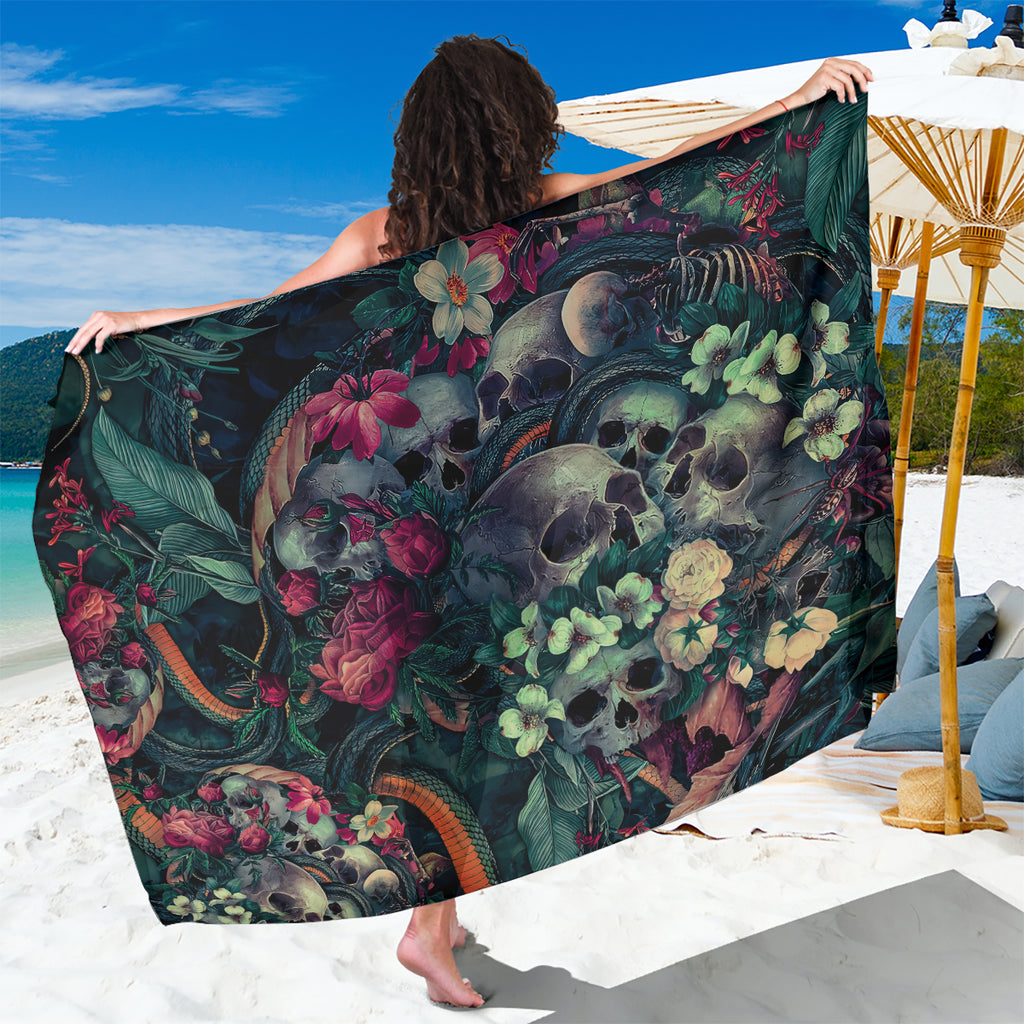 skulls-and-snakes-sarong