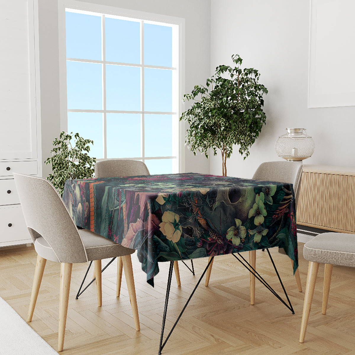 skulls-and-snakes-tablecloth