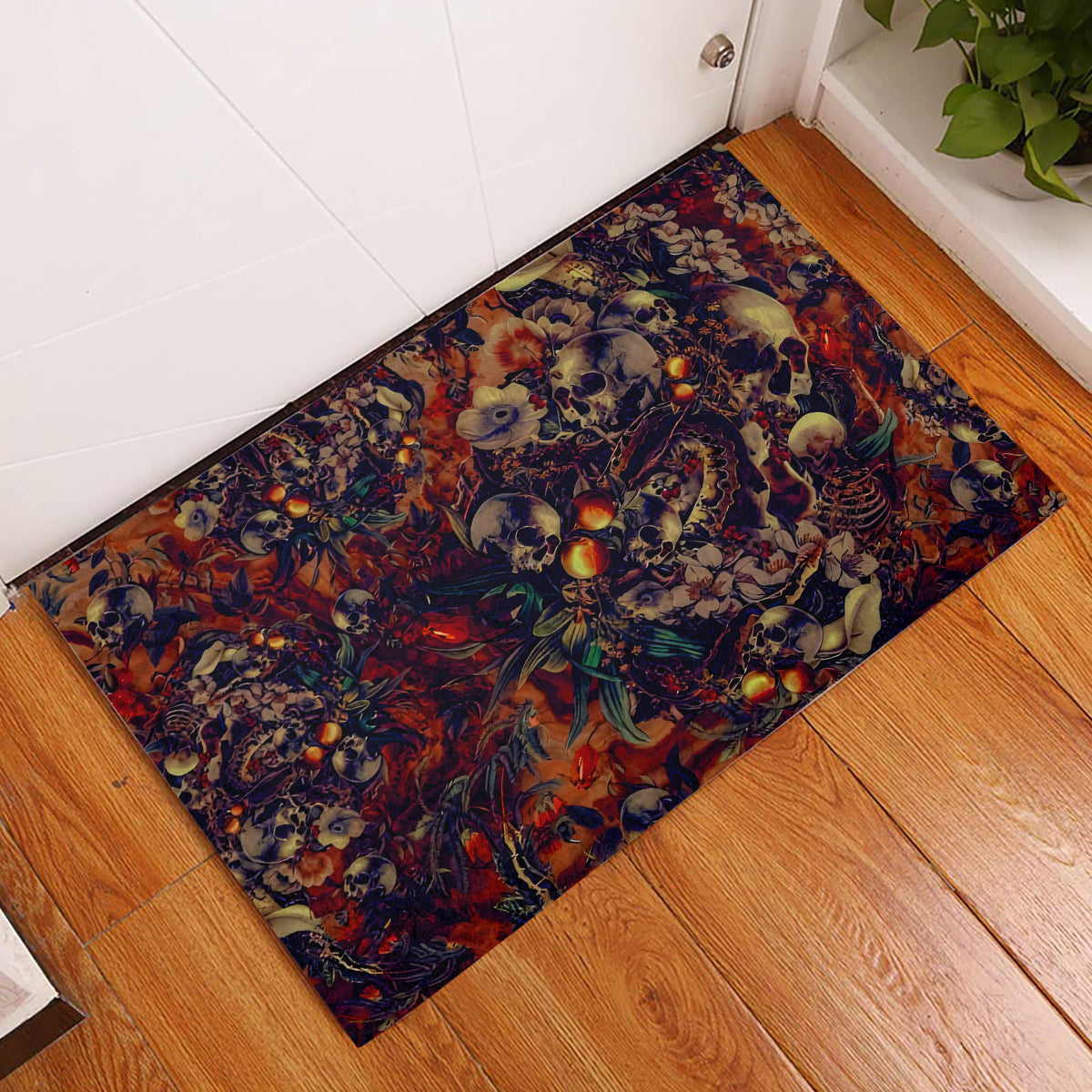 isabell-skull-art-rubber-doormat
