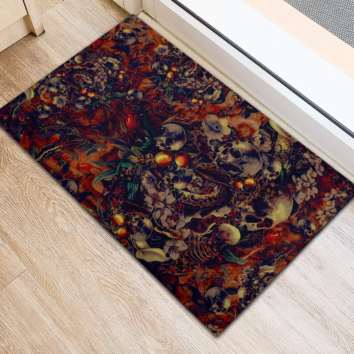 isabell-skull-art-rubber-doormat