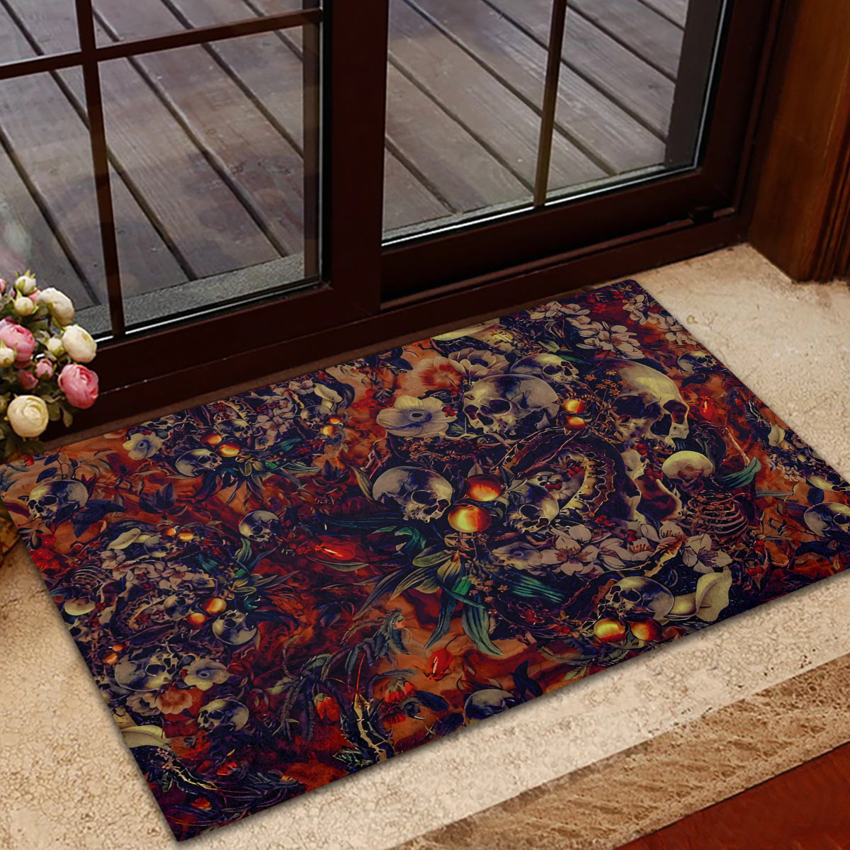 isabell-skull-art-rubber-doormat