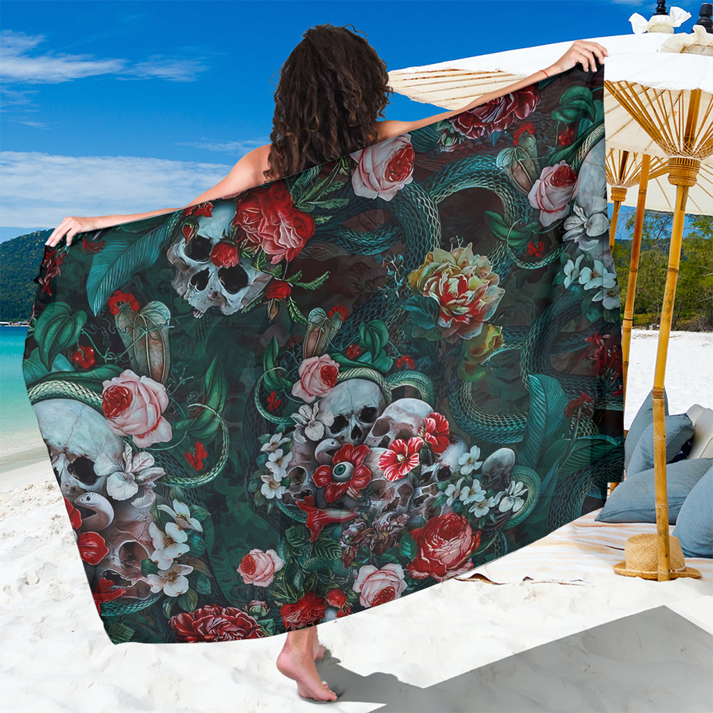 green-poison-sarong