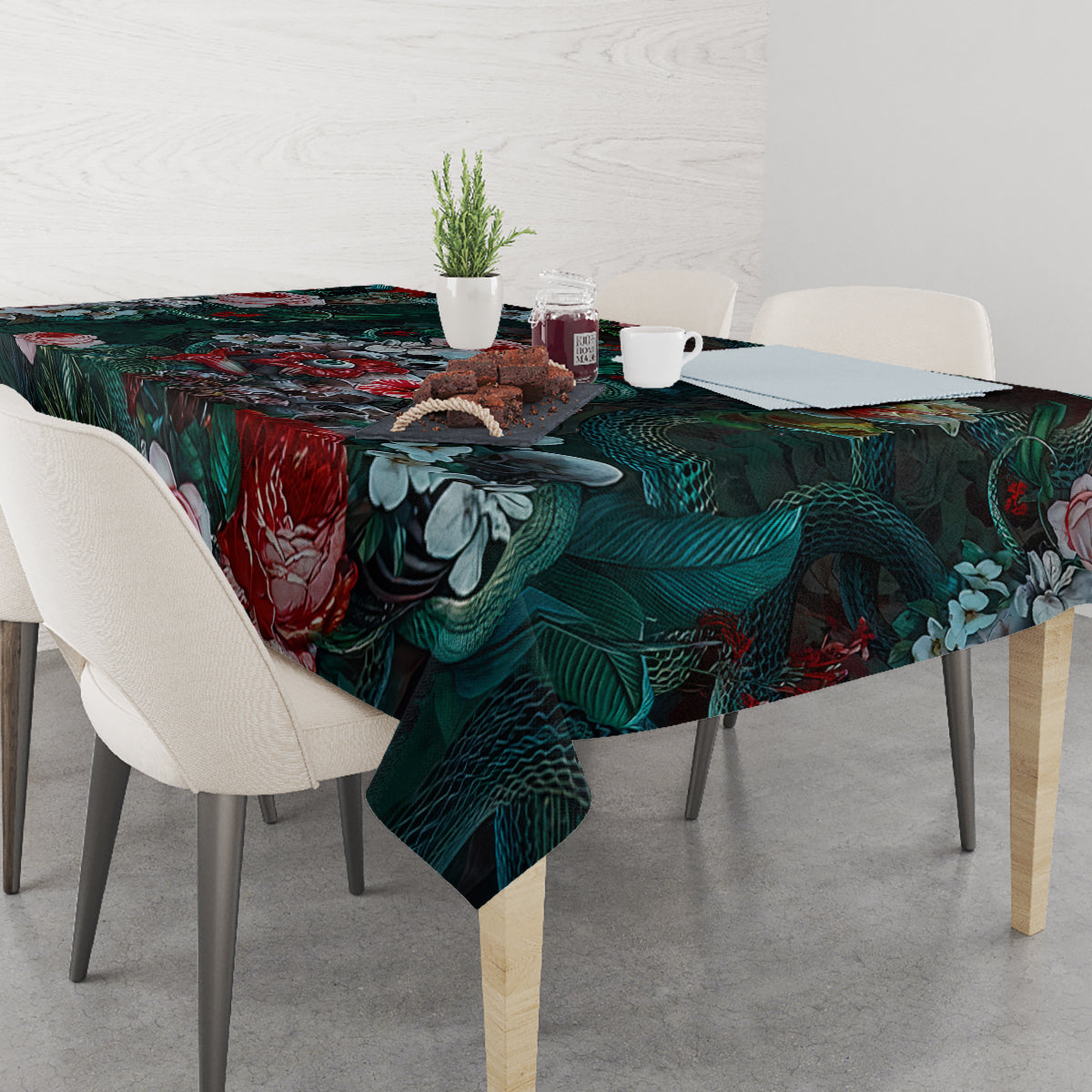 green-poison-tablecloth