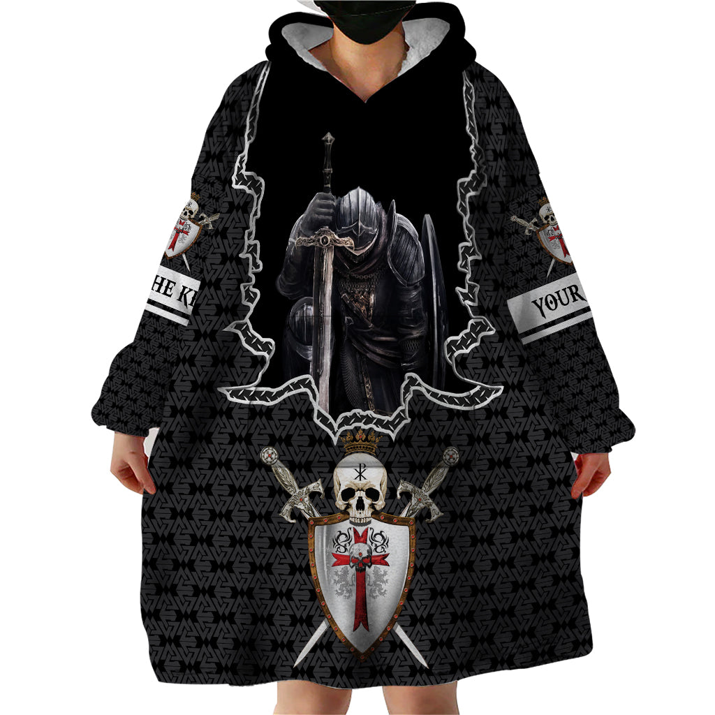 personalised-knights-templar-warrior-skull-wearable-blanket-hoodie