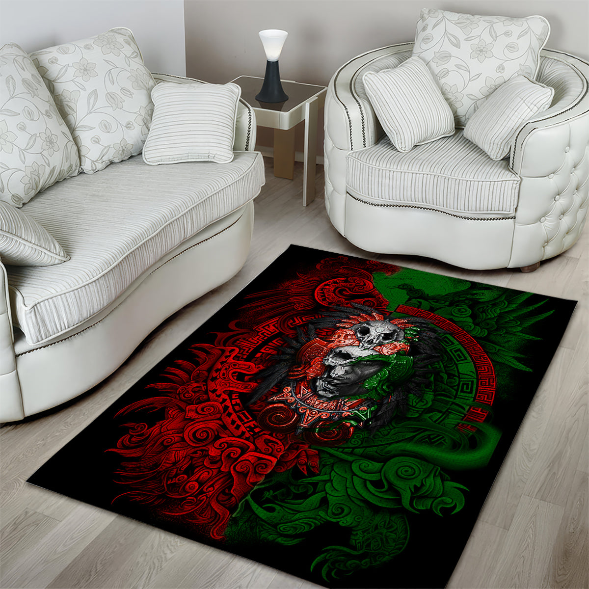 skulls-aztec-warriors-area-rug