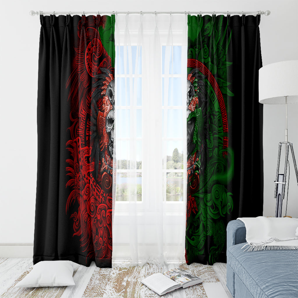 skulls-aztec-warriors-window-curtain