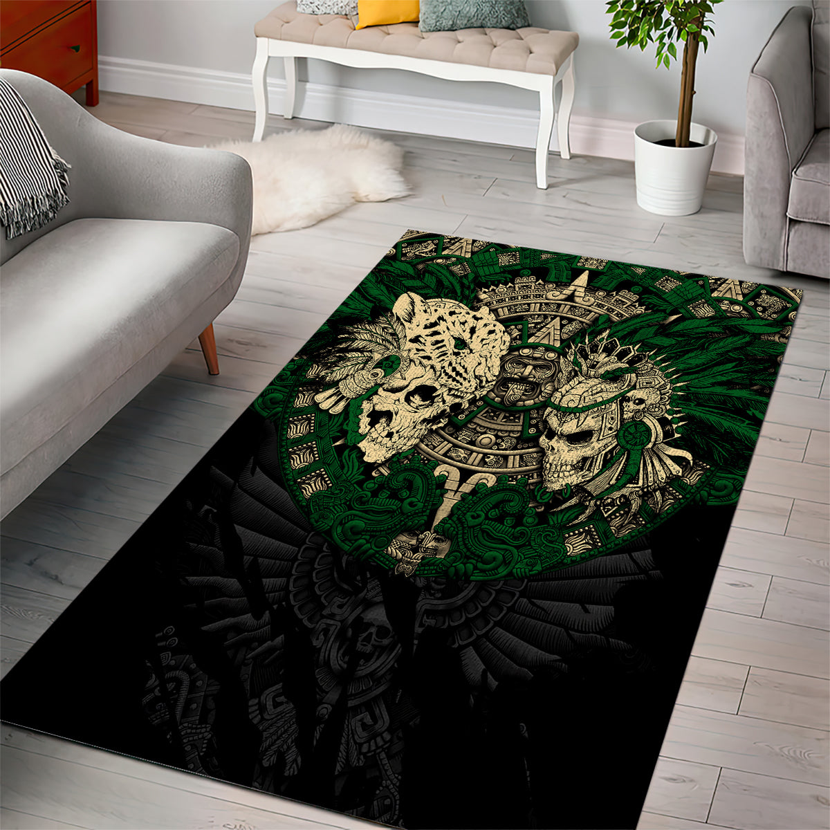 aztec-warrior-skulls-area-rug