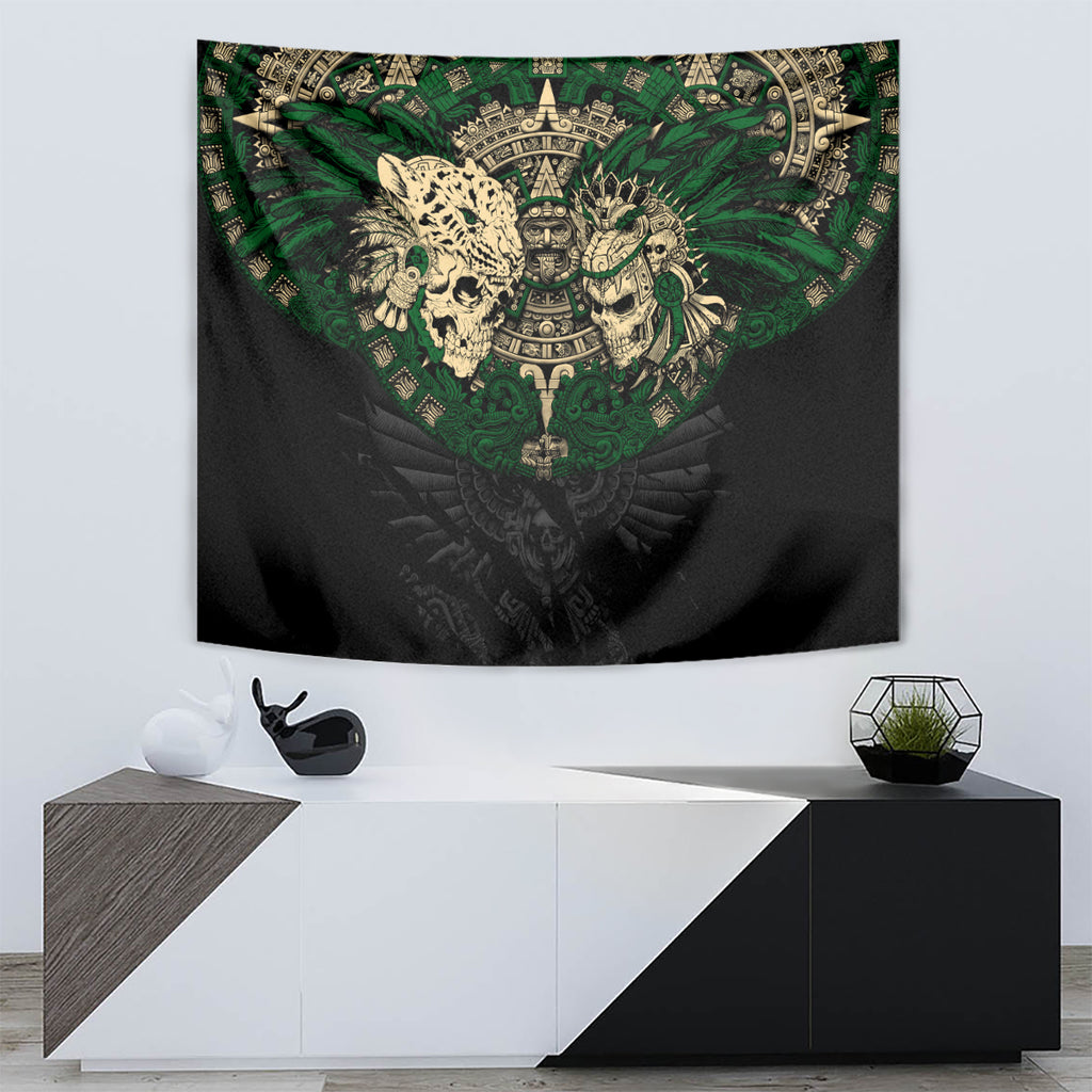 aztec-warrior-skulls-tapestry