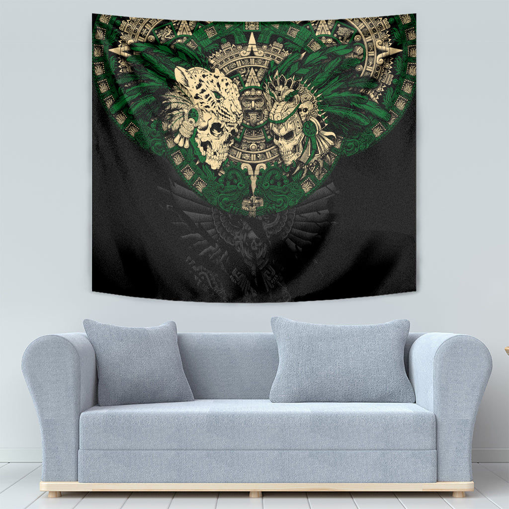 aztec-warrior-skulls-tapestry