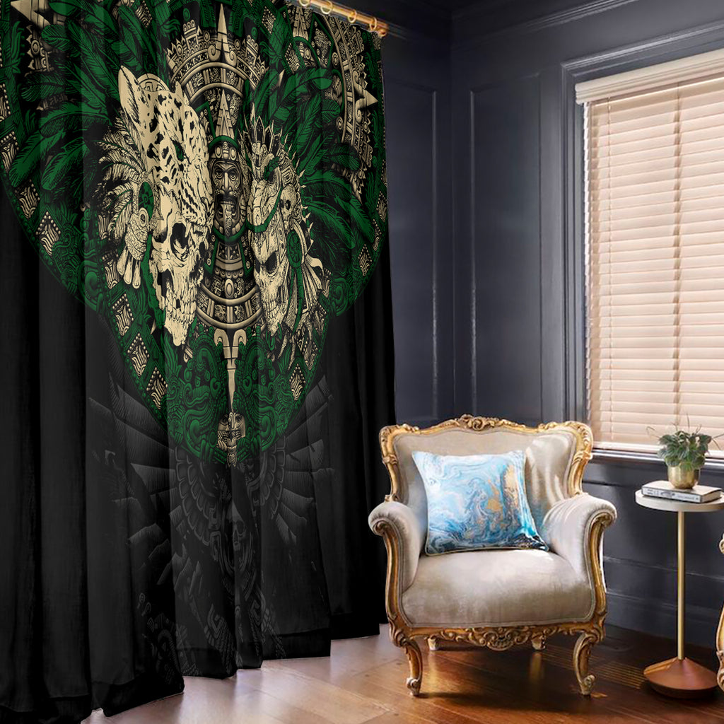 aztec-warrior-skulls-window-curtain
