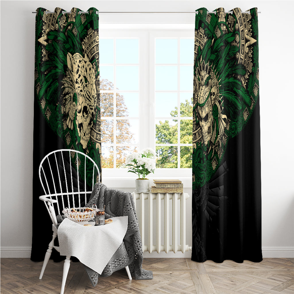 aztec-warrior-skulls-window-curtain