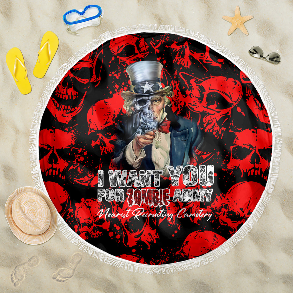 zombie-army-beach-blanket-i-want-you
