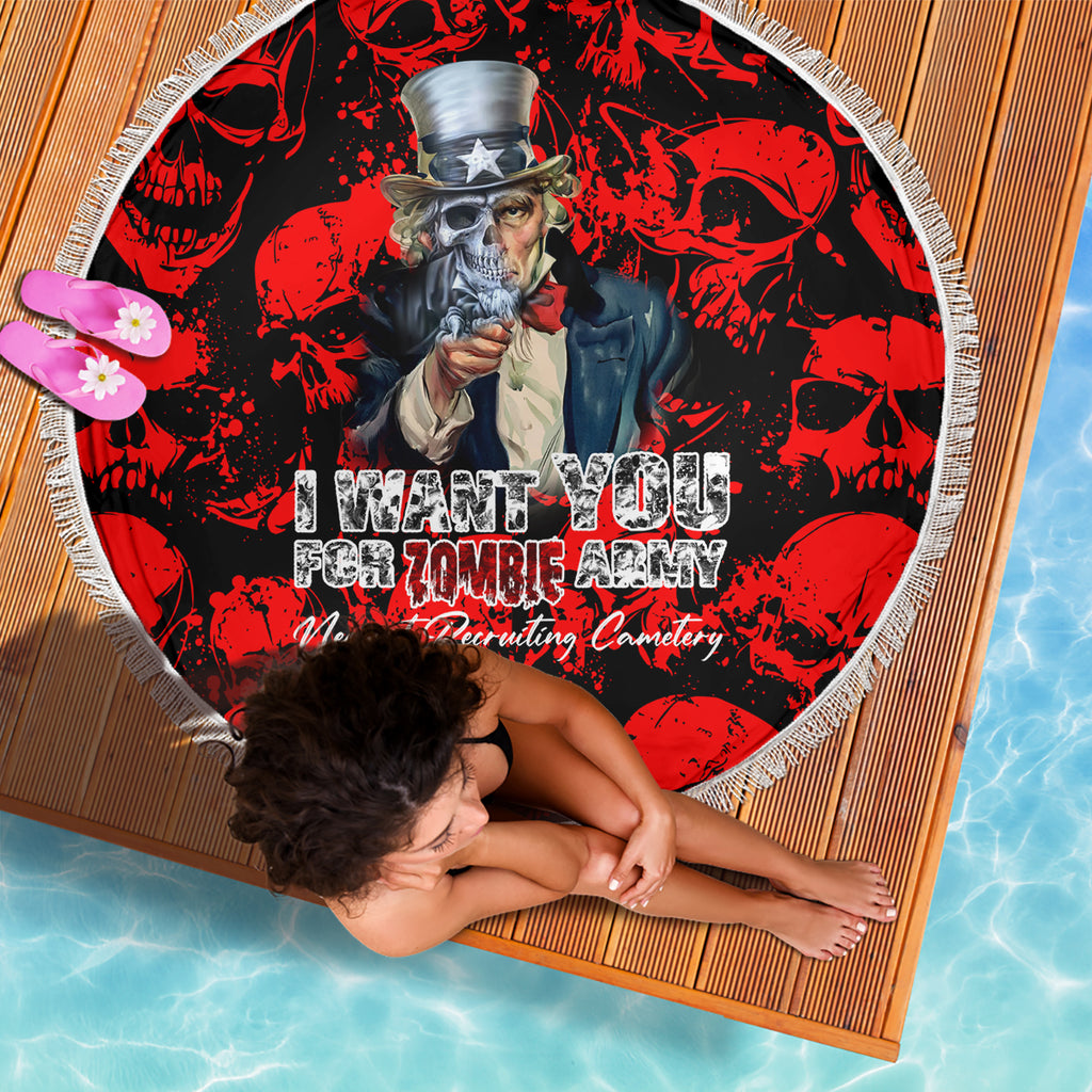 zombie-army-beach-blanket-i-want-you