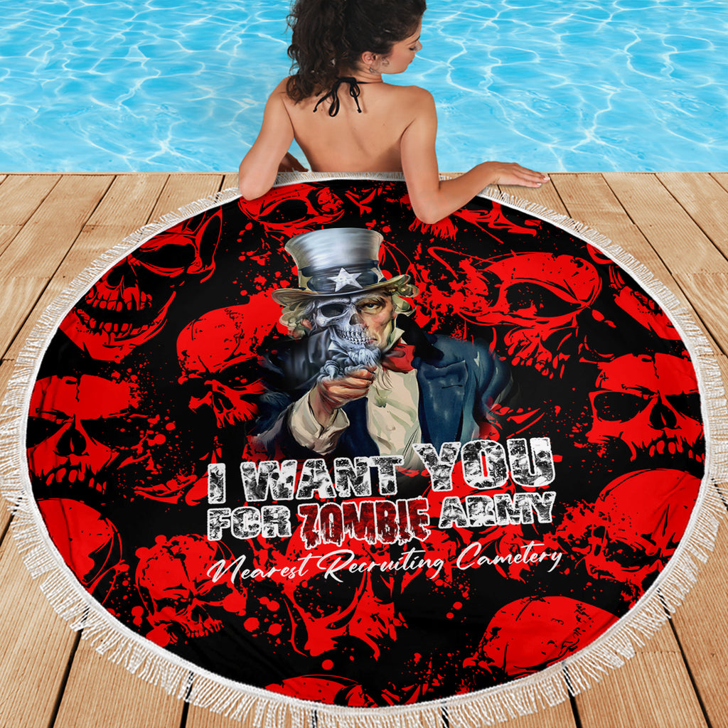 zombie-army-beach-blanket-i-want-you