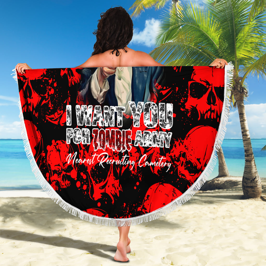 zombie-army-beach-blanket-i-want-you