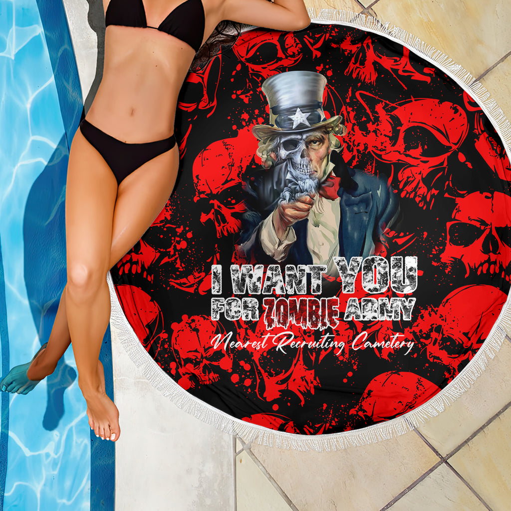 zombie-army-beach-blanket-i-want-you