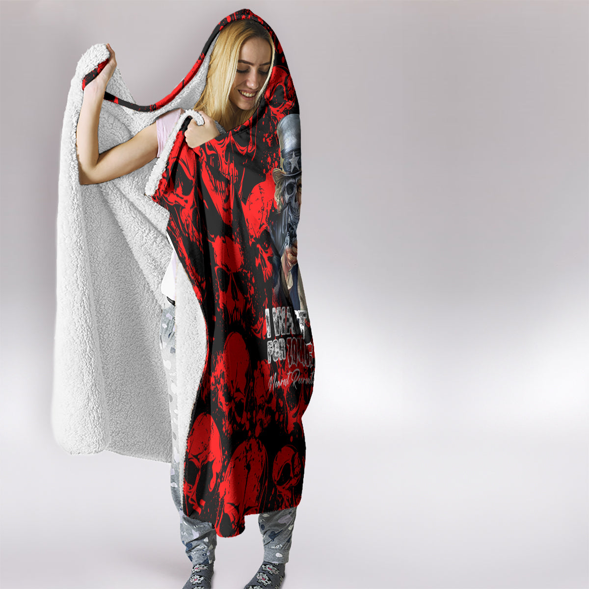 zombie-army-hooded-blanket-i-want-you