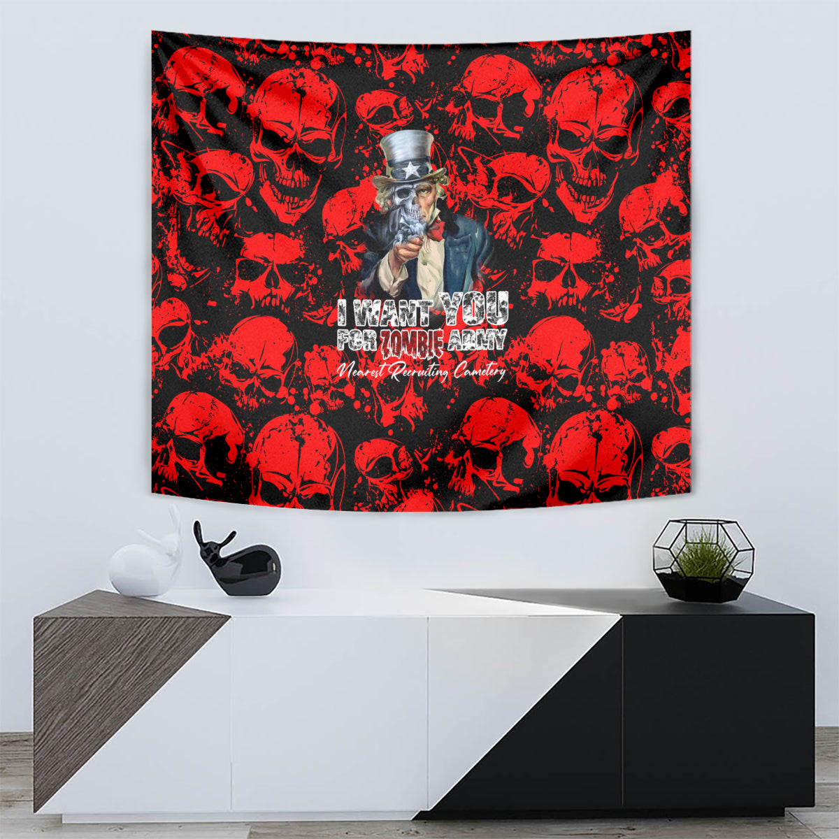 zombie-army-tapestry-i-want-you