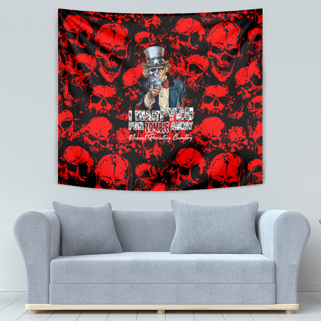 zombie-army-tapestry-i-want-you