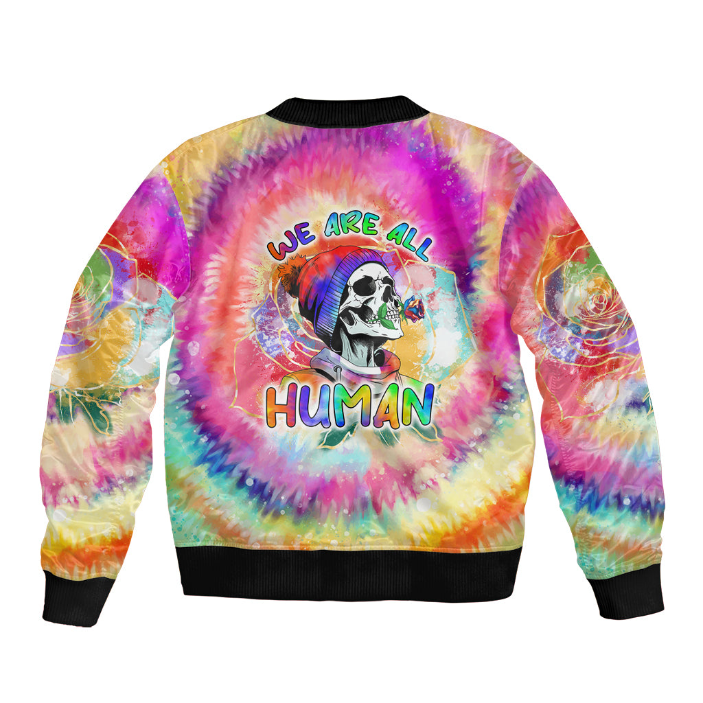 we-are-all-human-lgbt-bomber-jacket-skull-tie-dye