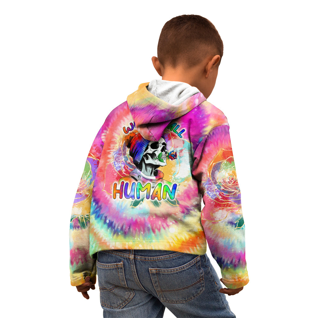 we-are-all-human-lgbt-kid-hoodie-skull-tie-dye
