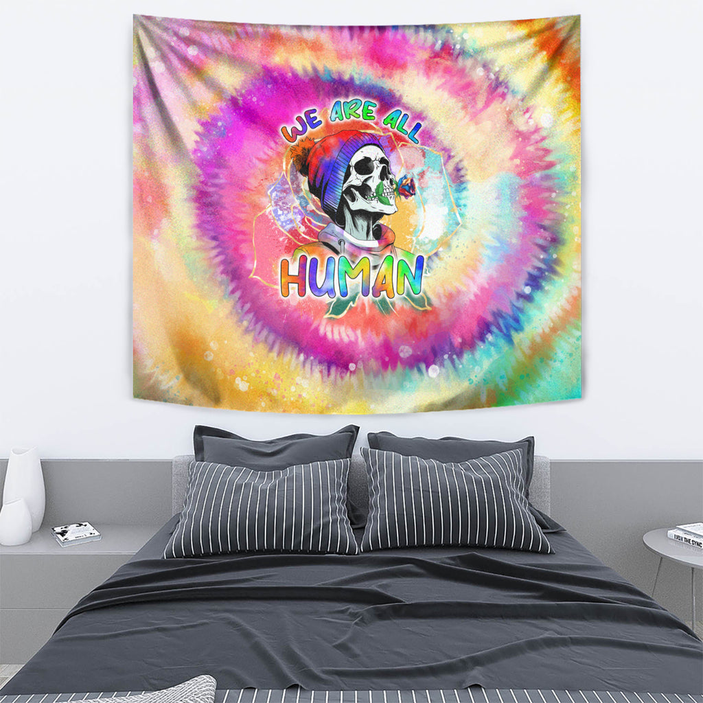 we-are-all-human-lgbt-tapestry-skull-tie-dye