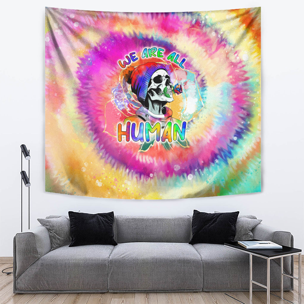 we-are-all-human-lgbt-tapestry-skull-tie-dye