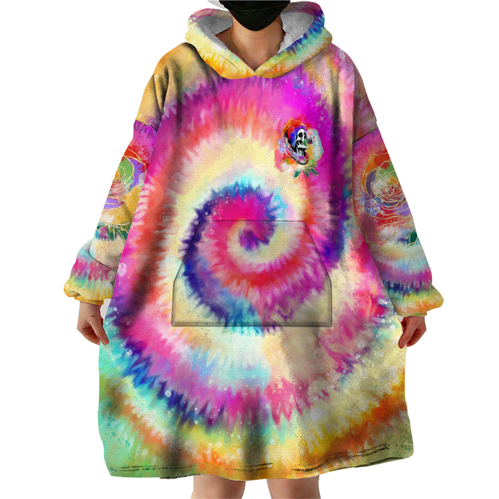 we-are-all-human-lgbt-wearable-blanket-hoodie-skull-tie-dye