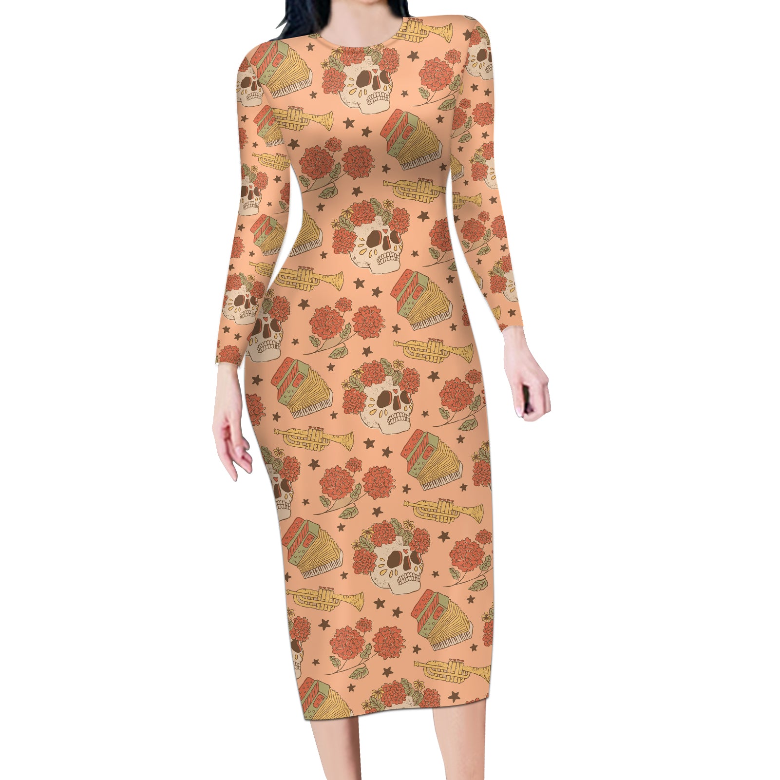 day-of-the-dead-long-sleeve-bodycon-dress-sugar-skulls