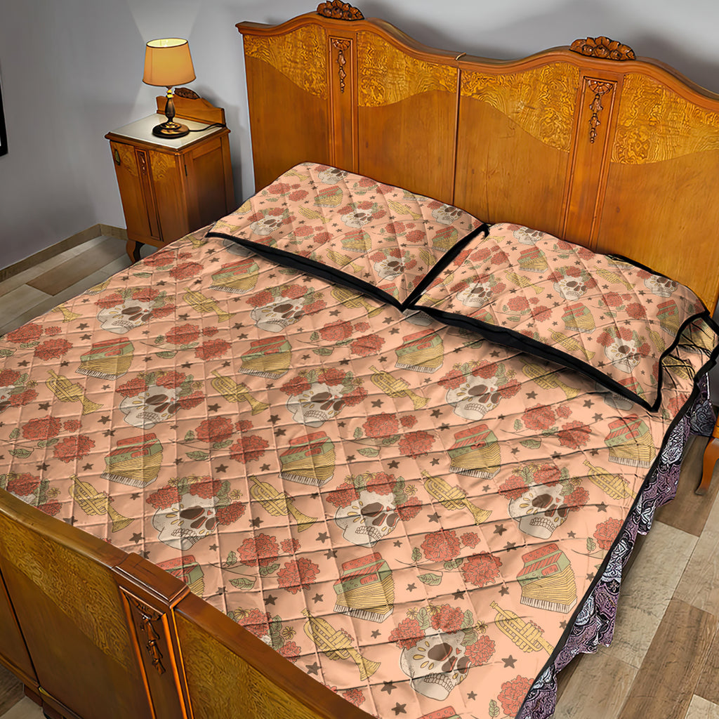 day-of-the-dead-quilt-bed-set-sugar-skulls