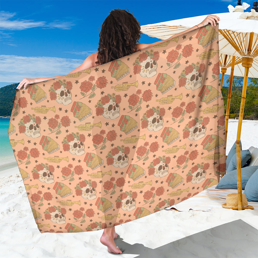day-of-the-dead-sarong-sugar-skulls