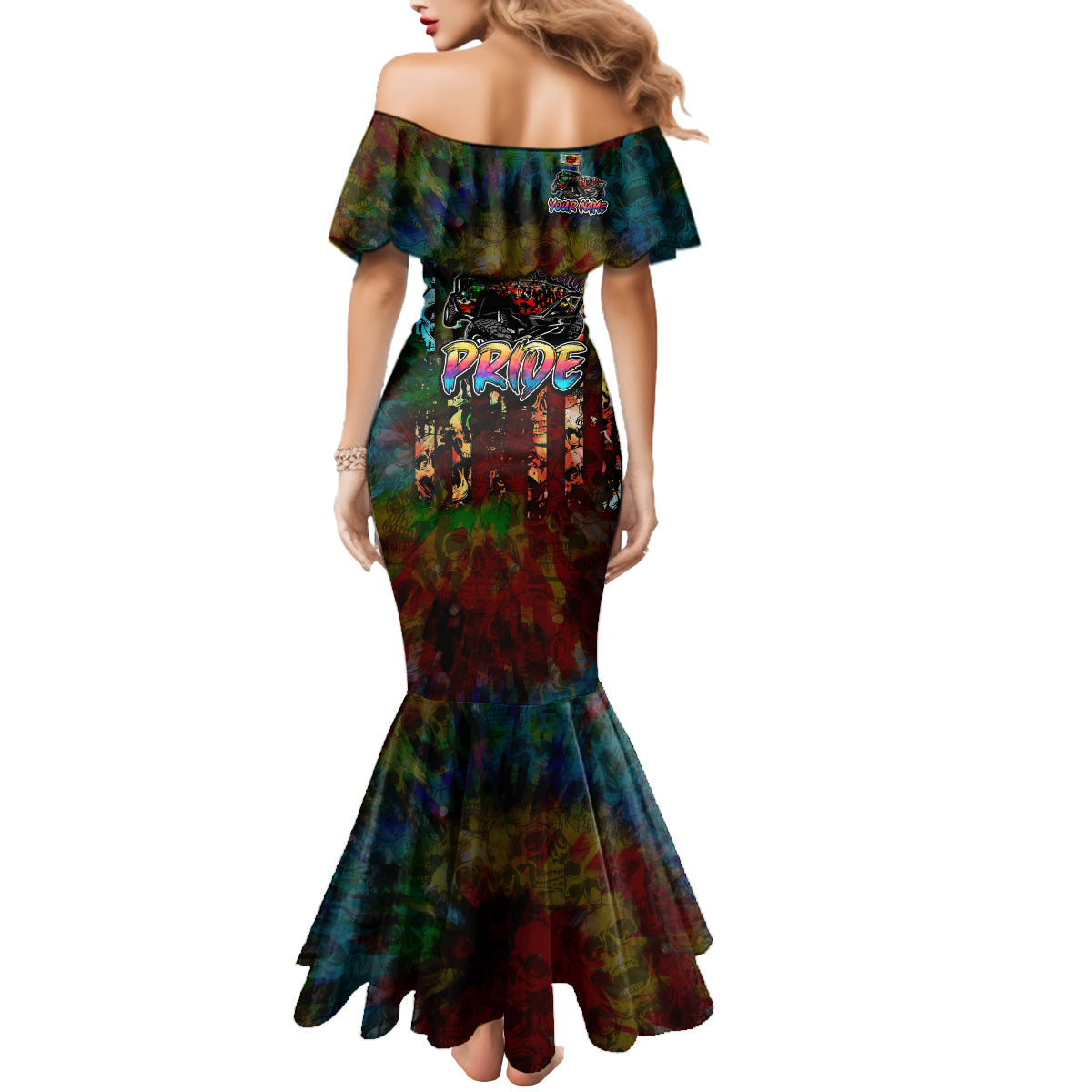 lgbt-jeep-skull-live-with-pride-mermaid-dress