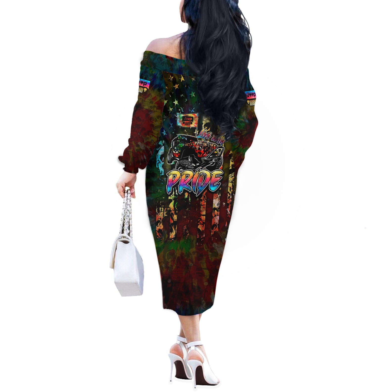lgbt-jeep-skull-live-with-pride-off-the-shoulder-long-sleeve-dress