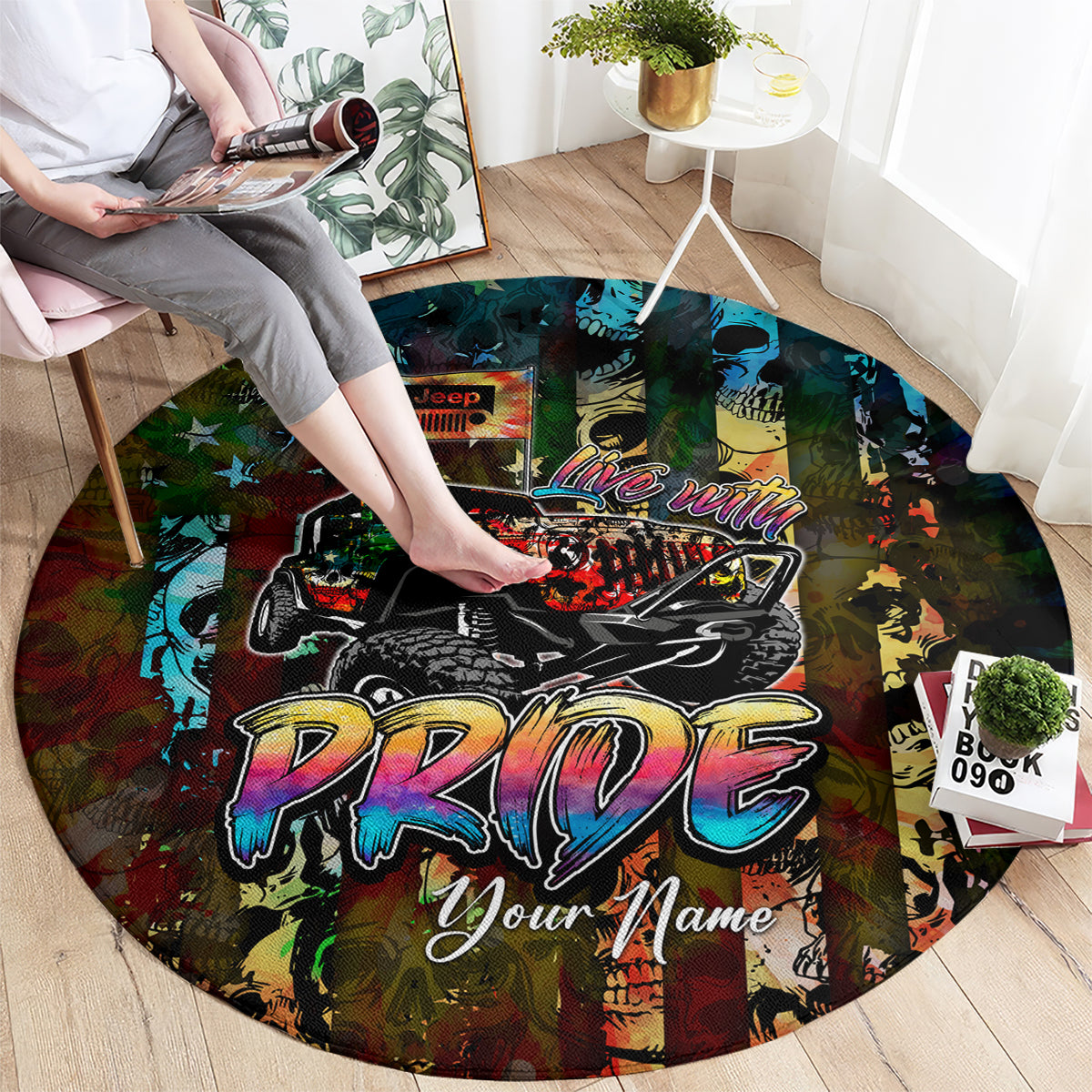lgbt-jeep-skull-live-with-pride-round-carpet