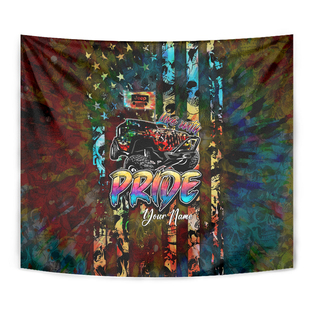 lgbt-jeep-skull-live-with-pride-tapestry