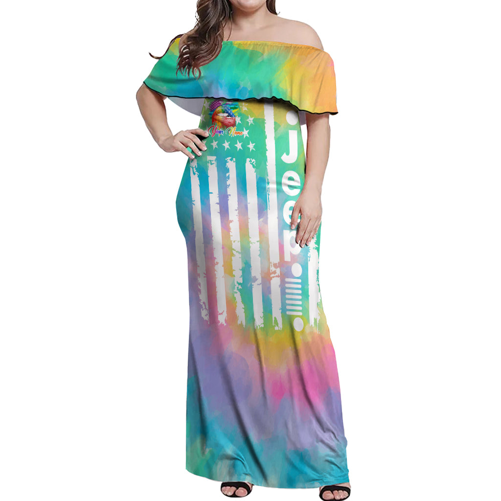jeep-girl-off-shoulder-maxi-dress-tie-dye-american-flag-lips