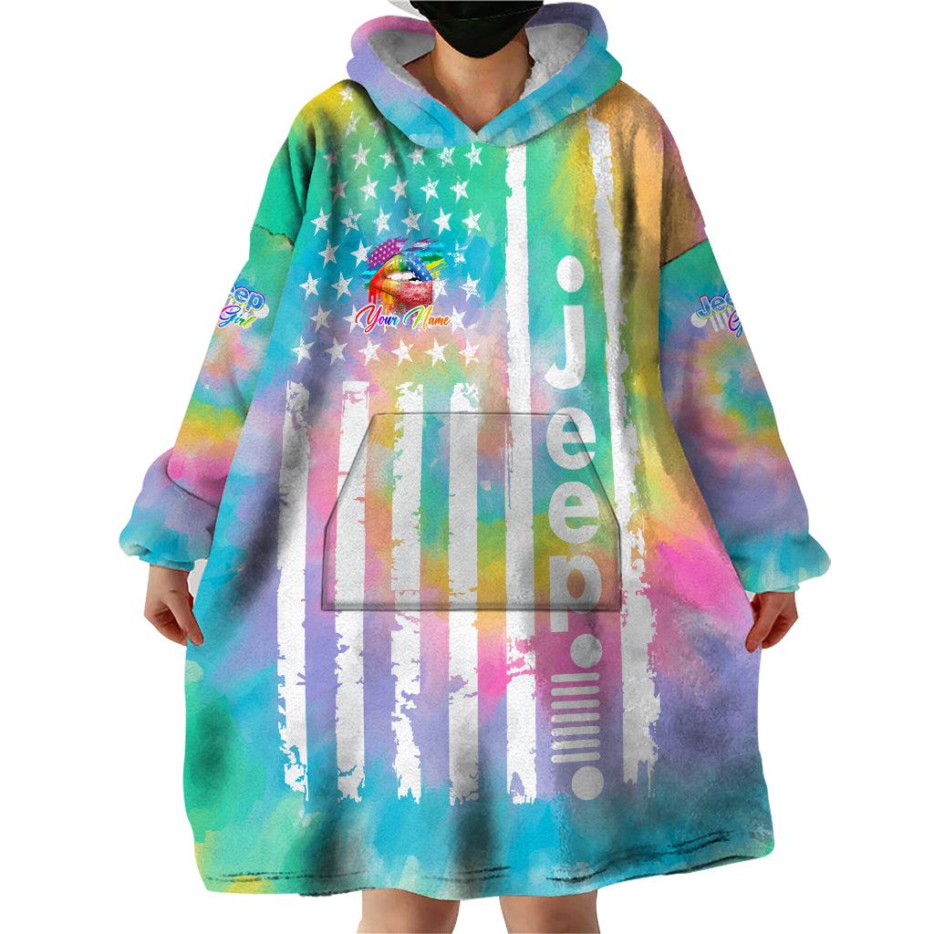 jeep-girl-wearable-blanket-hoodie-tie-dye-american-flag-lips