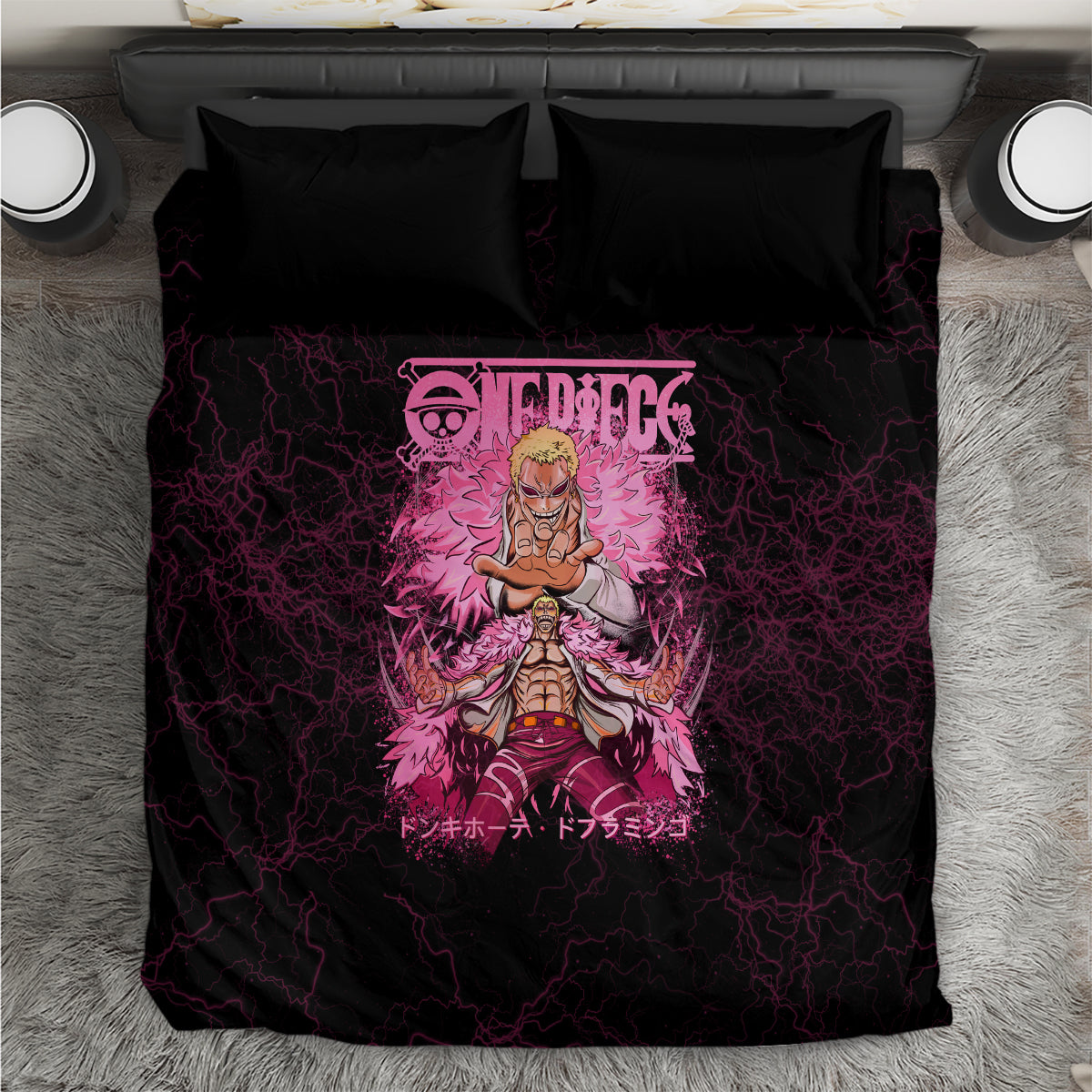 donquixote-doflamingo-bedding-set-one-piece-design