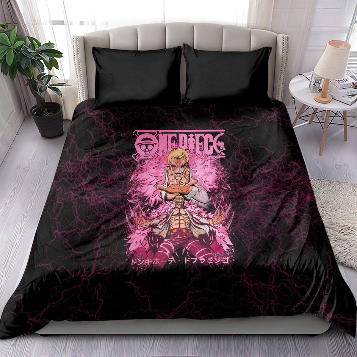 donquixote-doflamingo-bedding-set-one-piece-design